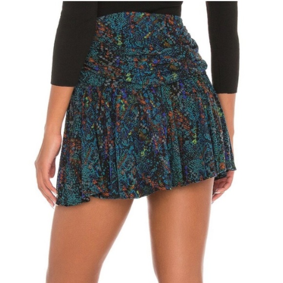 NWT Free People Saturday Sun Mini Skirt Who is She - Picture 6 of 13